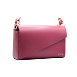 Flex Vegan Apple Leather Purse - Raspberry