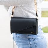 Flex Vegan Apple Leather Purse - Black