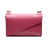 Flex Vegan Apple Leather Purse - Raspberry