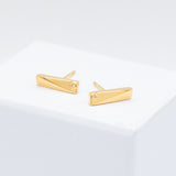 Flex Diamond Stud Earrings
