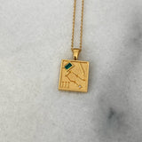 Gemini Zodiac Necklace