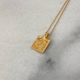 Libra Zodiac Necklace