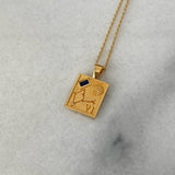 Virgo Zodiac Necklace