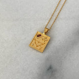 Capricorn Zodiac Necklace