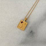 Cancer Zodiac Necklace