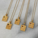 Aries Zodiac Necklace