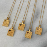 Virgo Zodiac Necklace