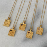 Capricorn Zodiac Necklace
