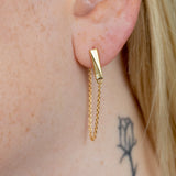 Flex Diamond Chain Earrings