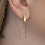 Flex Diamond Chain Earrings