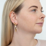 Diamond Classic Hoop Earrings