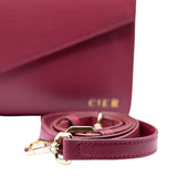 Flex Vegan Apple Leather Purse - Raspberry