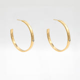 Diamond Classic Hoop Earrings