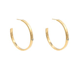 Diamond Classic Hoop Earrings