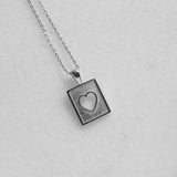 Heart Frame Necklace