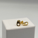 Soda Tab Stud Earrings