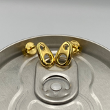 Soda Tab Stud Earrings