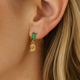 Nautilus Stud Earrings