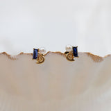 Ocean Cluster Stud Earrings