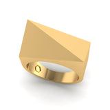 Thick Flex Ring 14K Plated Gold (Brass)