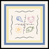 Sea Creatures Scarf