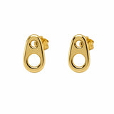 Soda Tab Stud Earrings