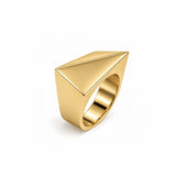 Thick Flex Ring 14K Gold Plated