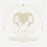Gemini Zodiac Necklace