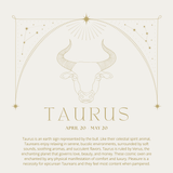 Taurus Zodiac Necklace