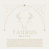 Taurus Zodiac Necklace