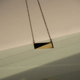 Large Flex Necklace 14K Gold Plated (Brass)
